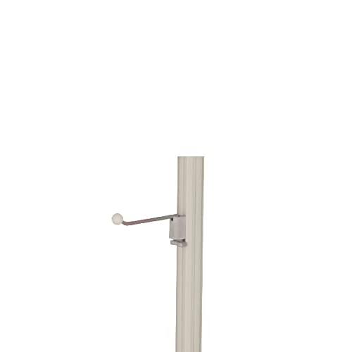 HC-100支柱用クリップフック100mm3個(シルバー)