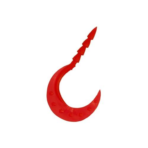 紅牙ワーム玉神ターボシングルカーリー3.6”
