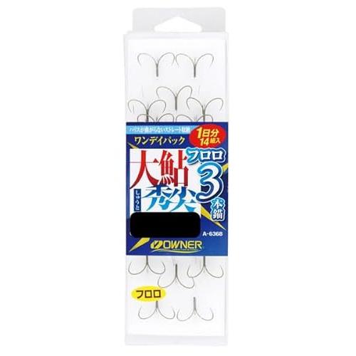 ワンデイパック大鮎秀尖フロロ3本錨