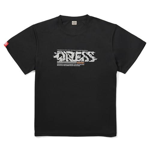 ドレスドライTシャツサイバーロゴ