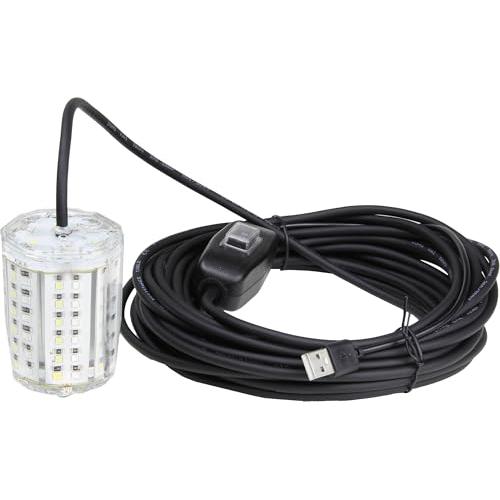 USB集魚LEDライト2カラーコード10m/切り替えスイッチ付